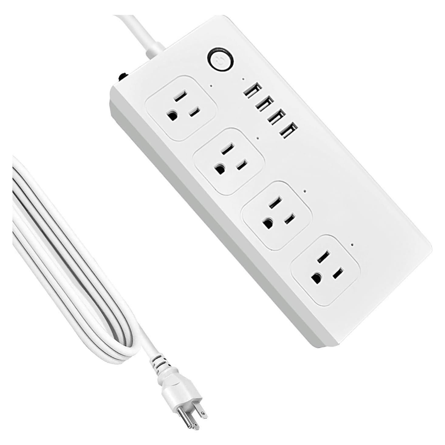 Tablero de Protección Inteligente ZigBee XENON 4 Salidas 2 USB
