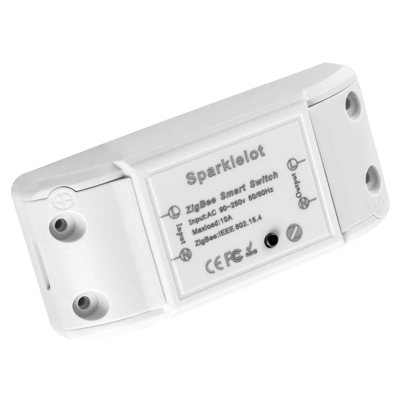 Interruptor Remoto Zigbee Sparkleiot 10A para Hogar Inteligente