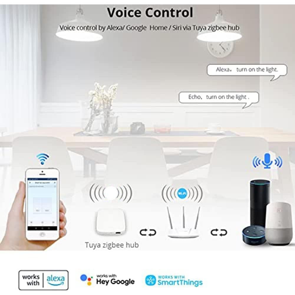 Interruptor Remoto Zigbee Sparkleiot 10A para Hogar Inteligente