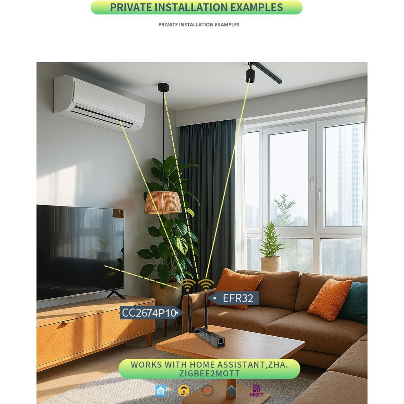 Coordinador Zigbee 3.0 SMLIGHT SLZB-MR3 con PoE y USB