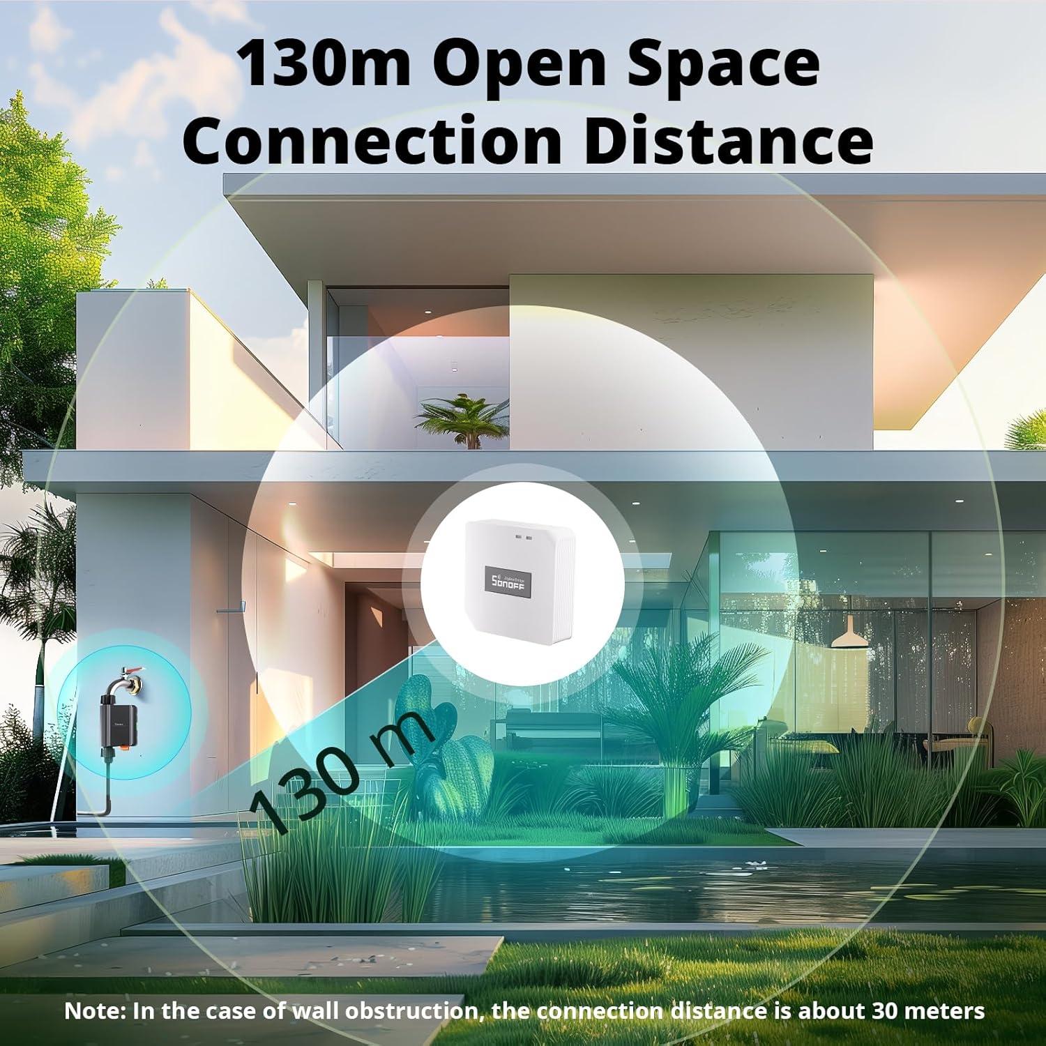 Temporizador de Riego Inteligente SONOFF SWV-NH Zigbee 3.0