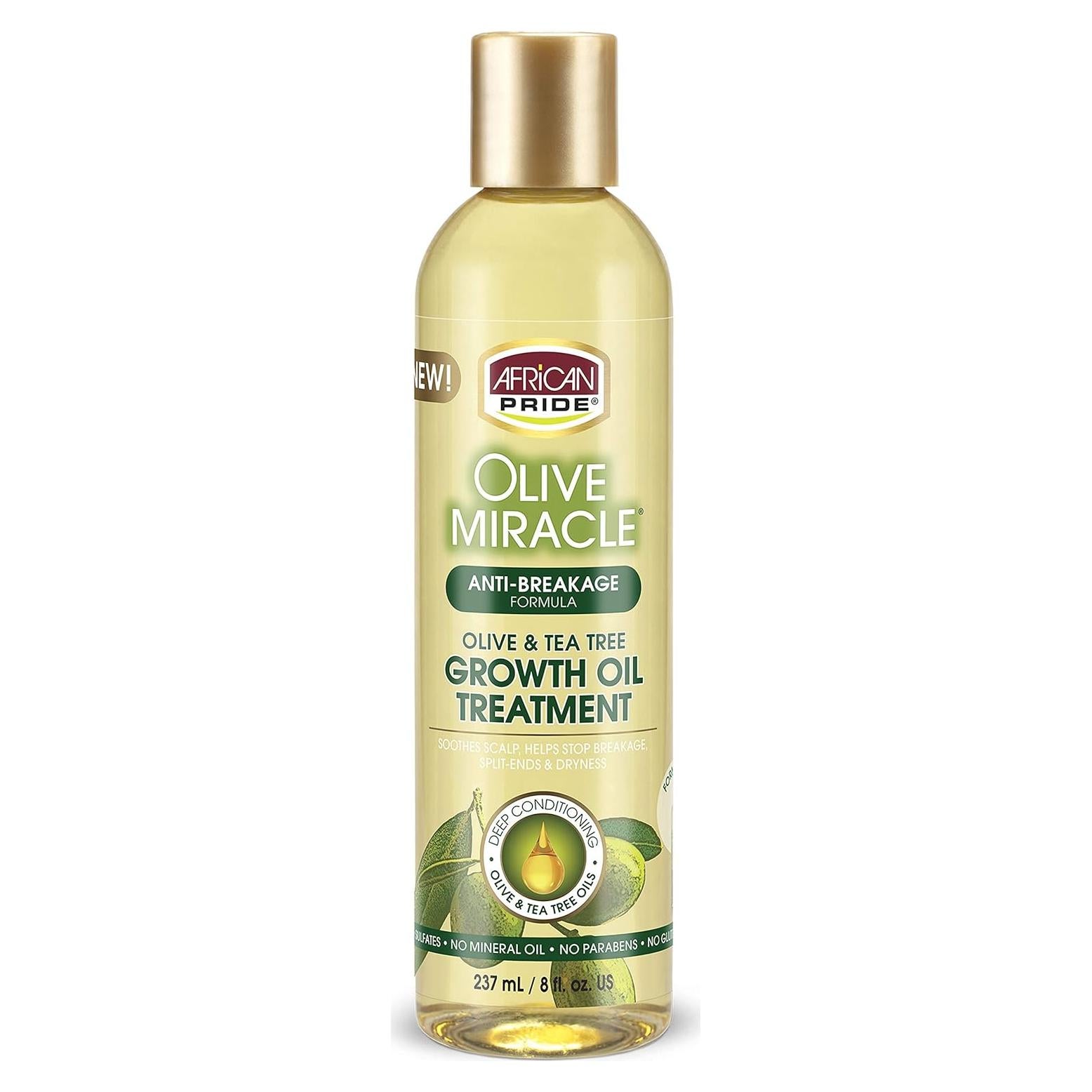 Aceite de Crecimiento Fortalecedor African Pride 237 ml