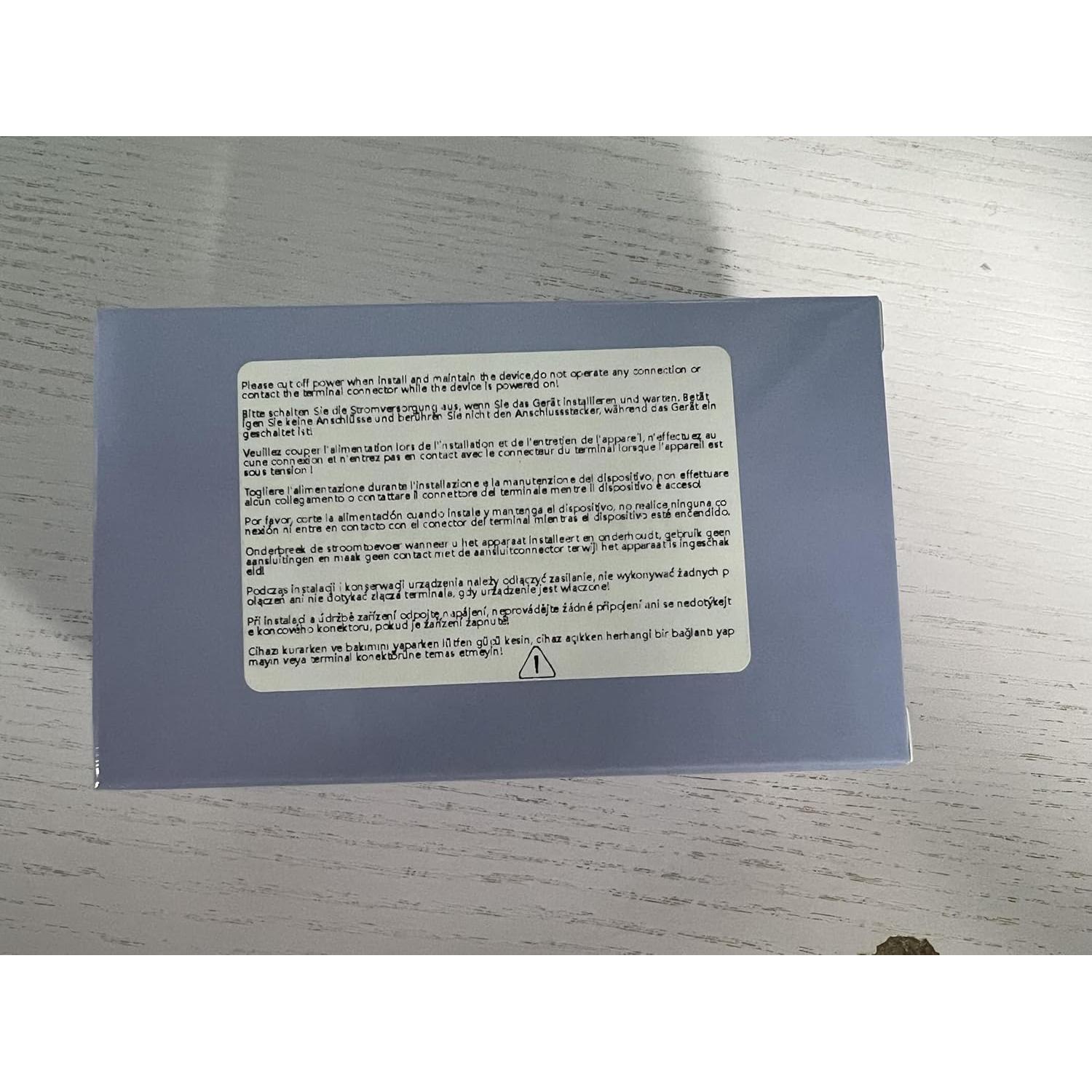 Controlador de Temperatura Zigbee MHCOZY 16A con Sonda Impermeable