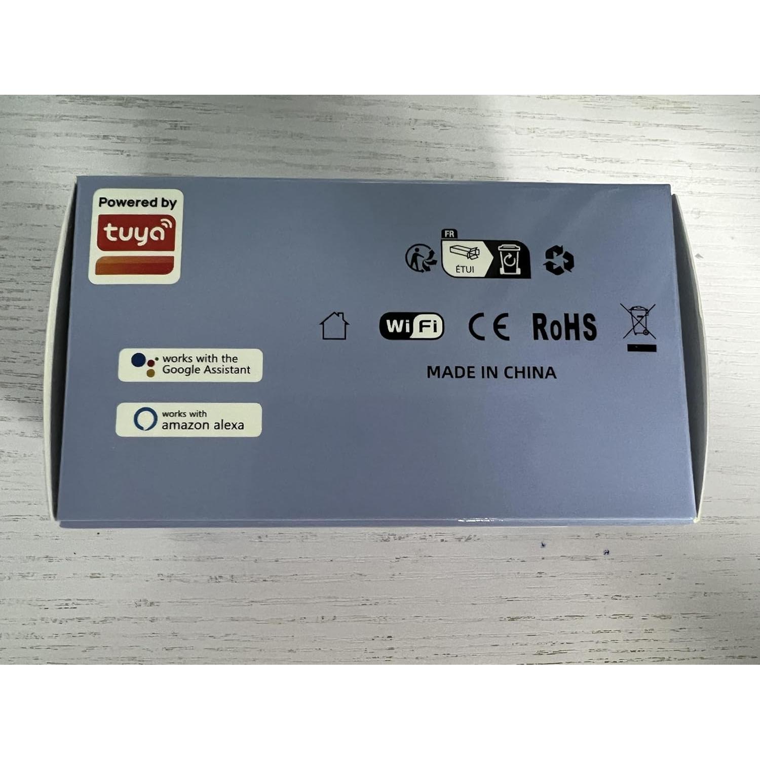 Controlador de Temperatura Zigbee MHCOZY 16A con Sonda Impermeable