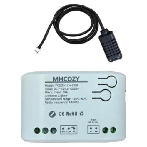 Controlador de Temperatura y Humedad Zigbee MHCOZY 10A