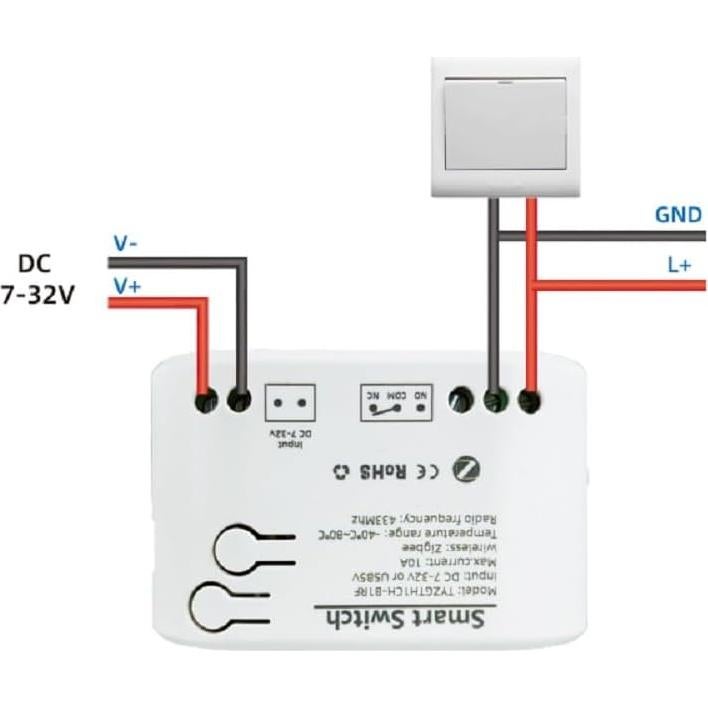 Controlador de Temperatura y Humedad Zigbee MHCOZY 10A