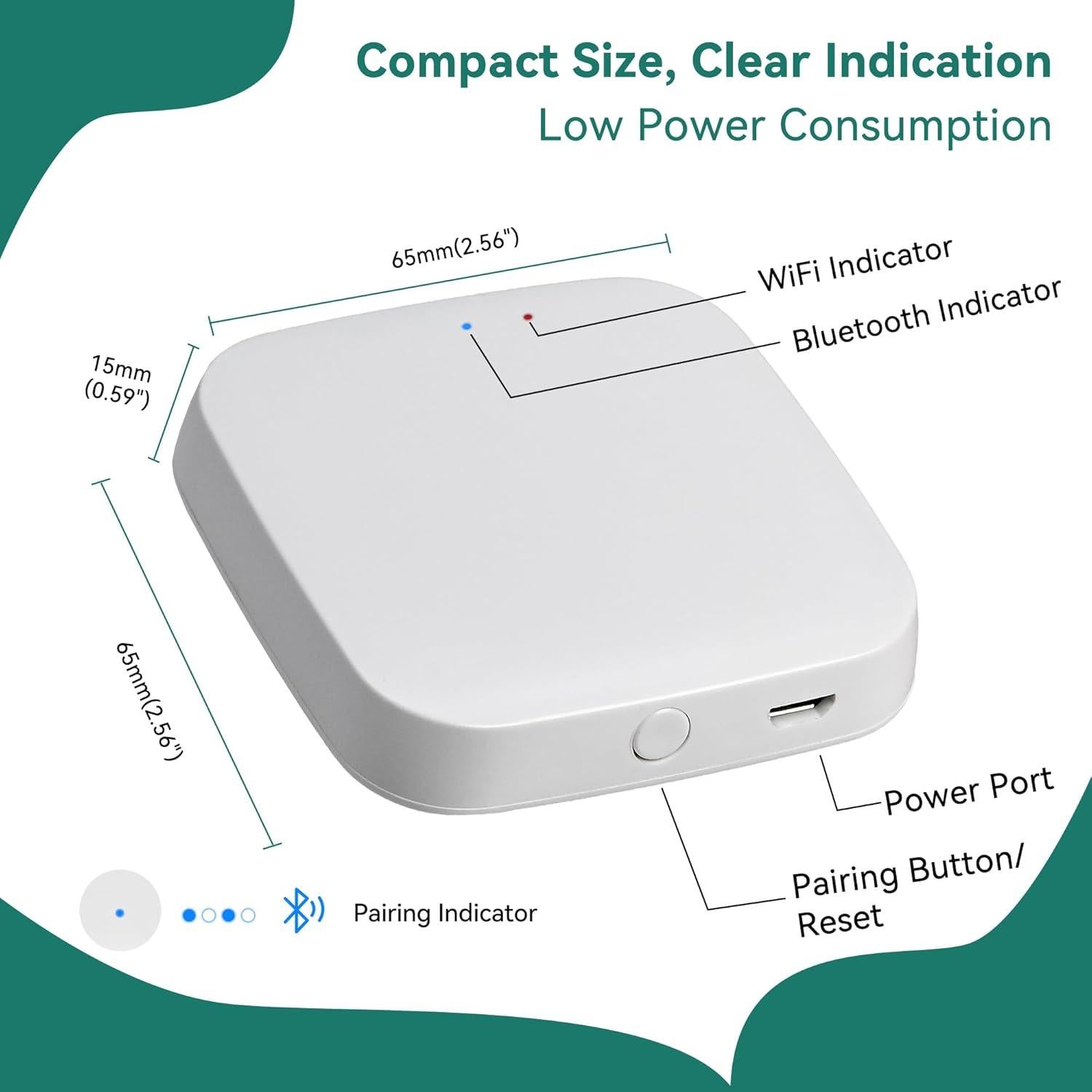 Hub Inteligente SOPHIA DK-BHUB-W Bluetooth a WiFi 2.4GHz