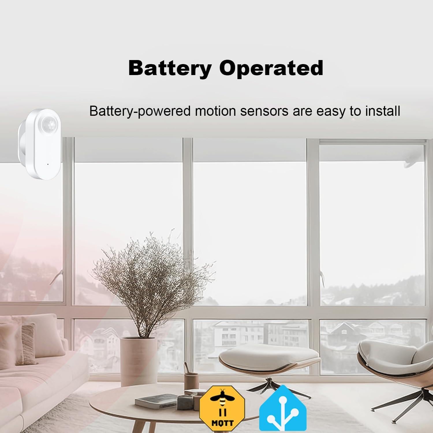 Sensor de Movimiento Inteligente Haozee ZG-PIR, Detección PIR y Lux