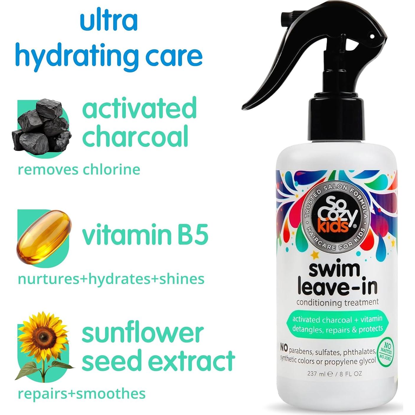 Acondicionador Sin Enjuague SoCozy para Niños 240ml