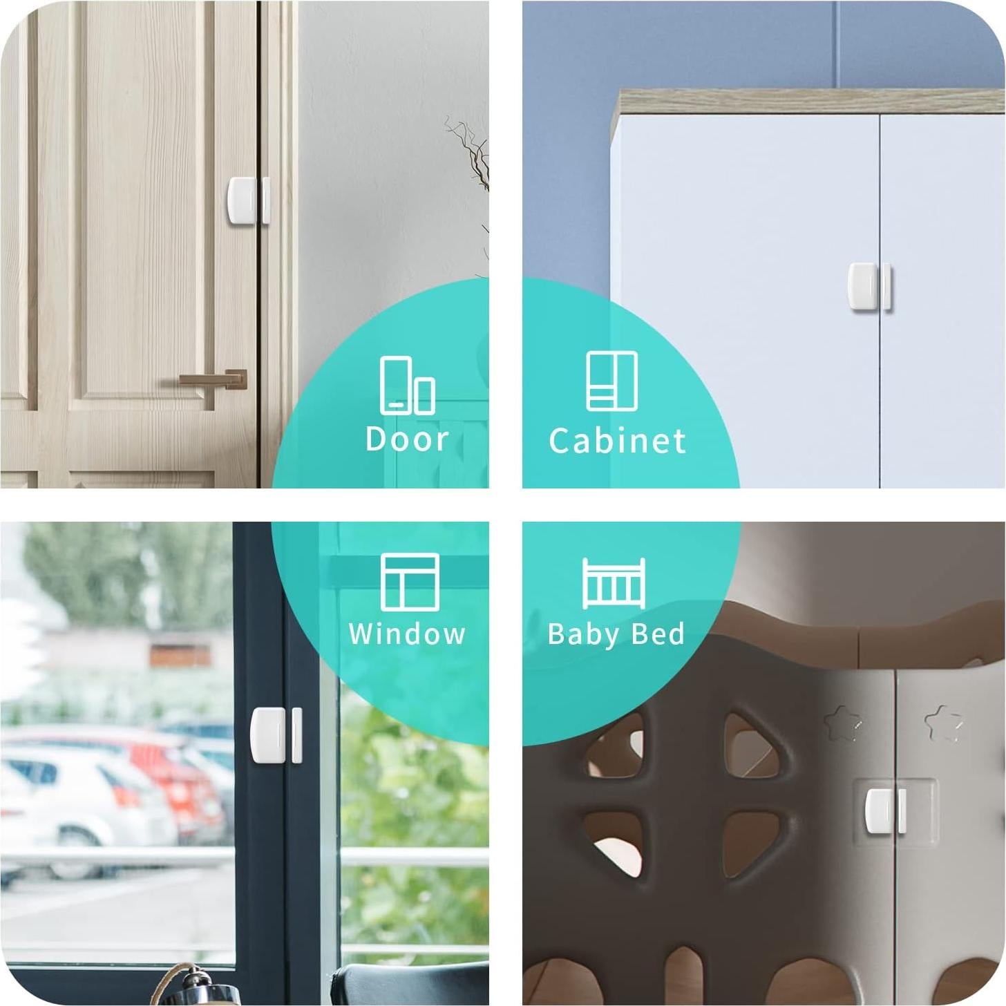 Sensor de Contacto Zigbee THIRDREALITY MZ1 con Puente Inteligente