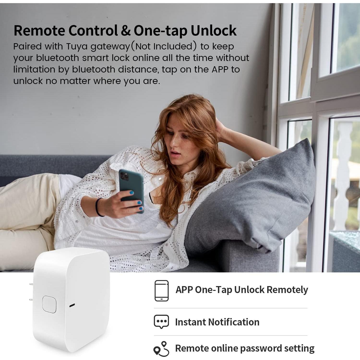 Puente Wi-Fi LOQRON para Cerraduras Inteligentes Bluetooth