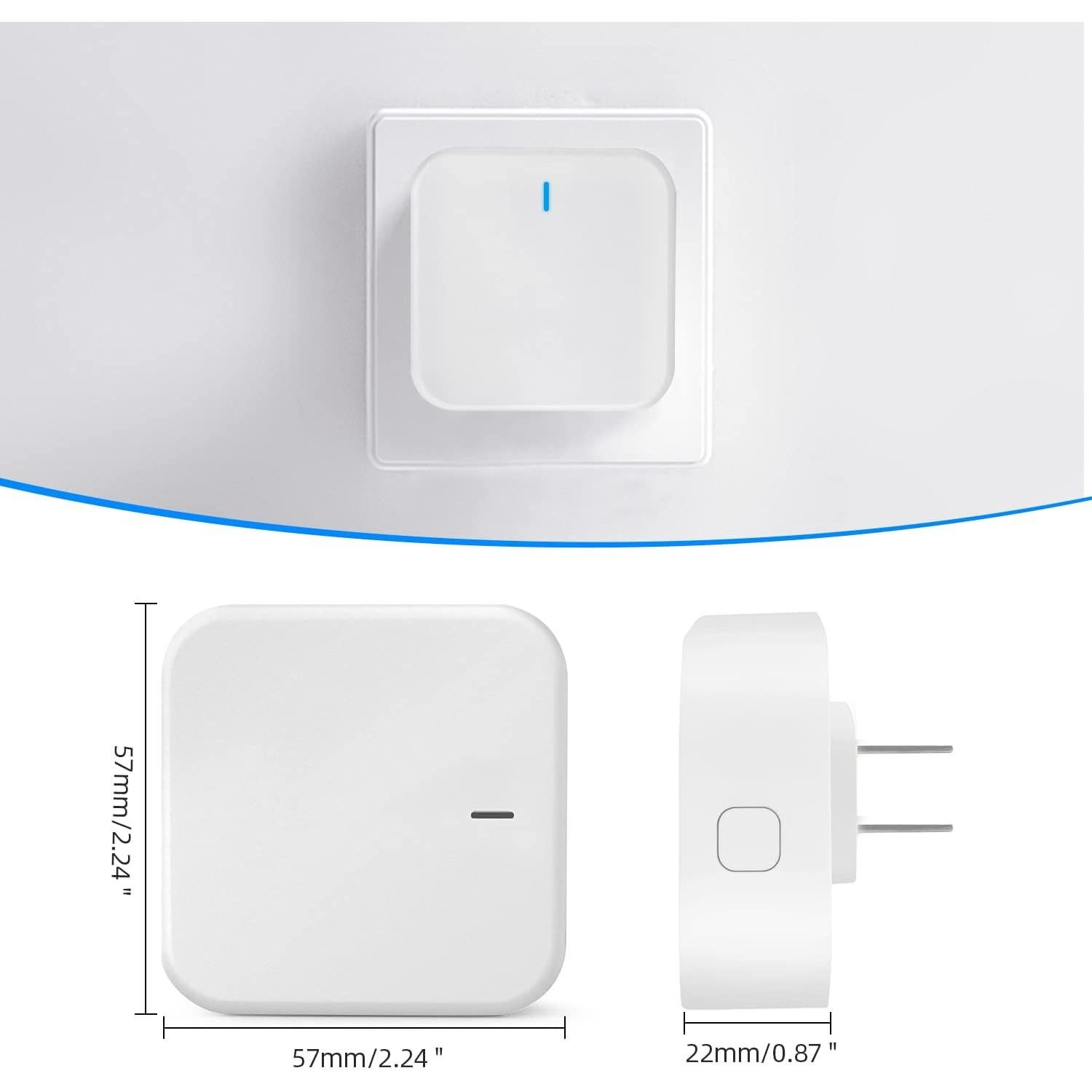 Puente Wi-Fi LOQRON para Cerraduras Inteligentes Bluetooth