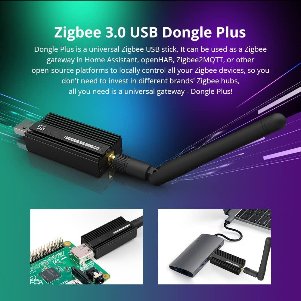 Adaptador USB Zigbee 3.0 Smilewolf ZBDongle-E Inalámbrico
