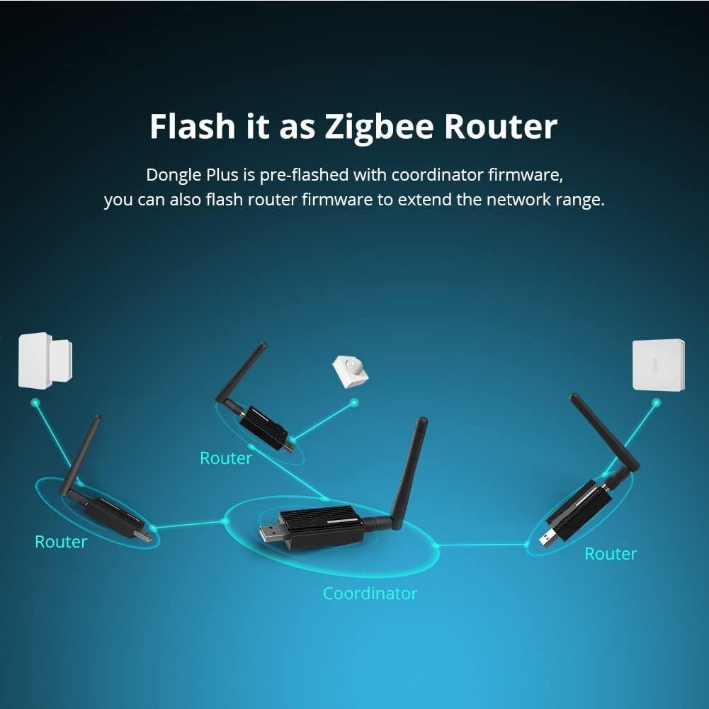 Adaptador USB Zigbee 3.0 Smilewolf ZBDongle-E Inalámbrico
