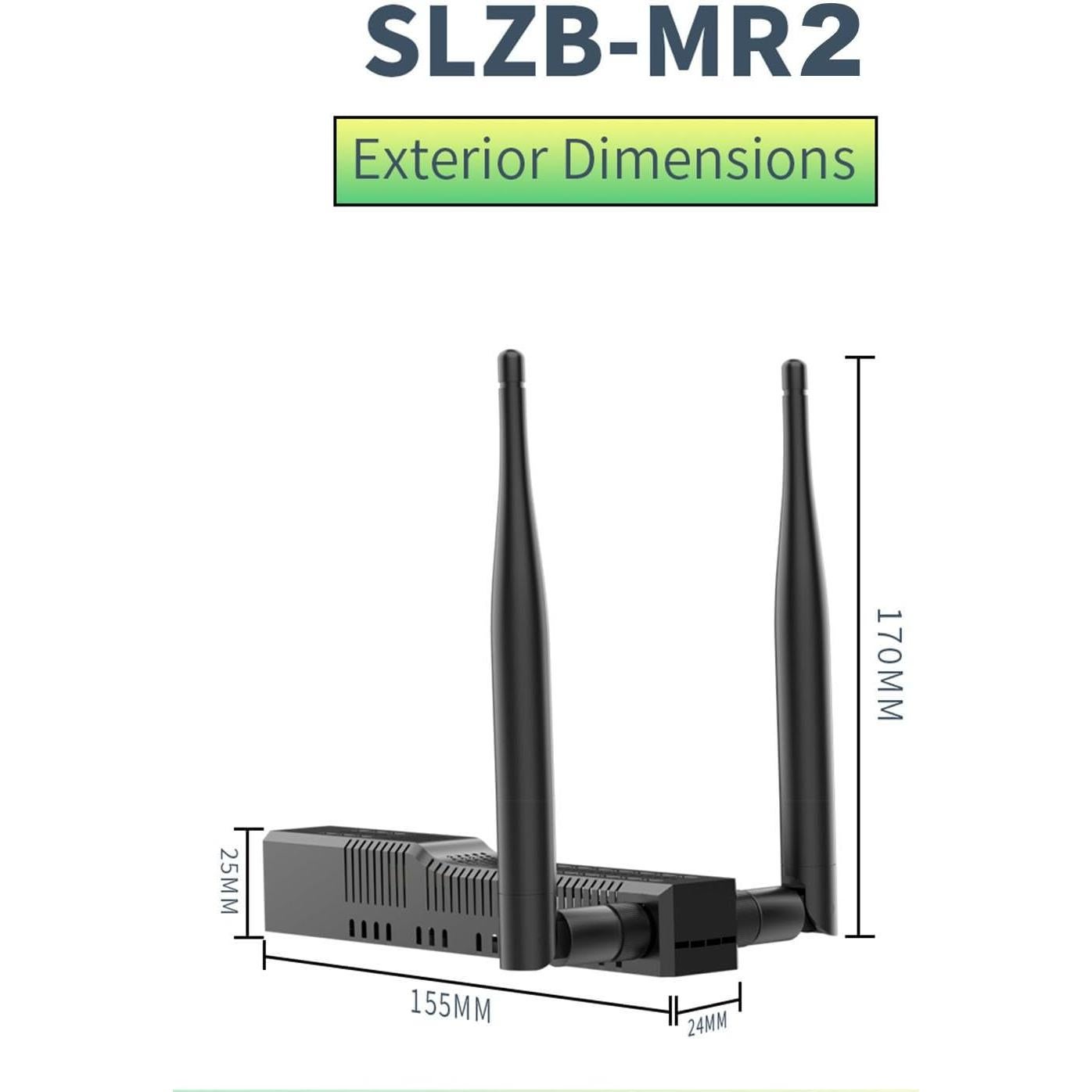 Coordinador Zigbee 3.0 SMLIGHT SLZB-MR2 con PoE y USB