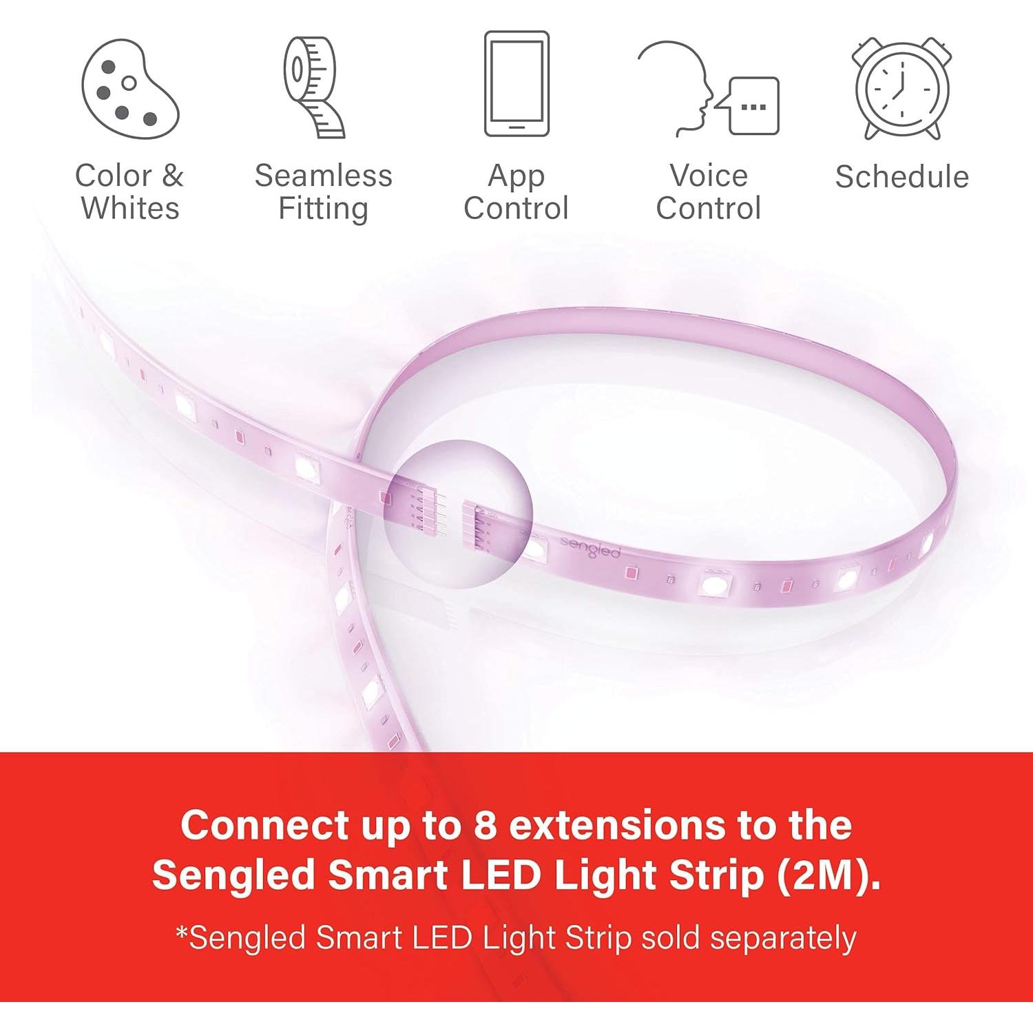 Tira de Luz LED Inteligente Sengled Zigbee 1m Multicolor