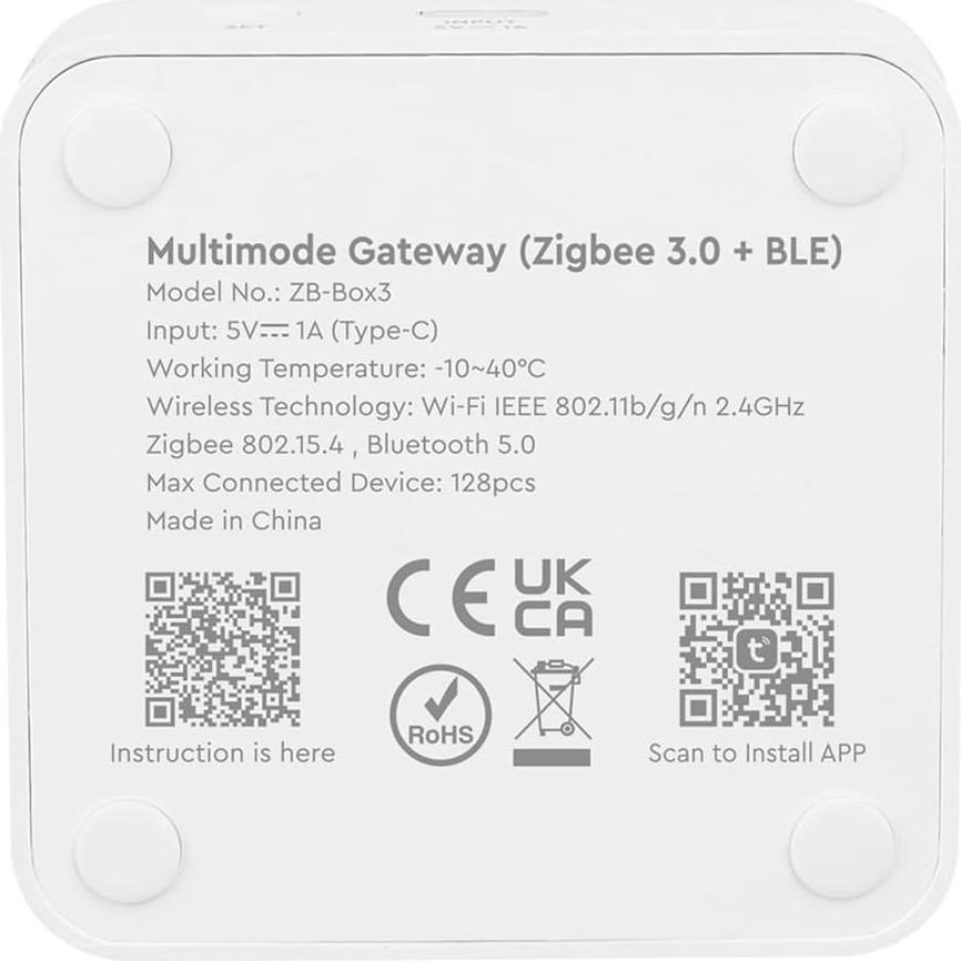 Puerta de enlace Zigbee 3.0 LGIDTECH ZB-Box3 Control Inteligente