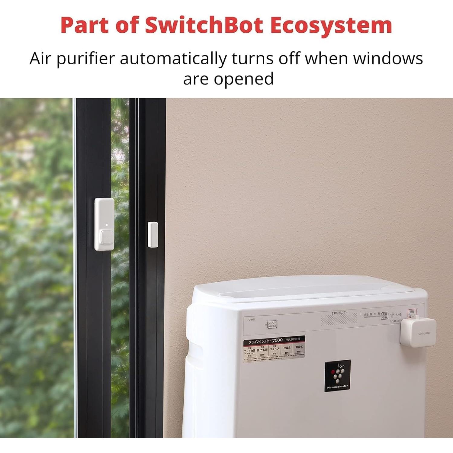 Sensor de Contacto Inalámbrico SwitchBot para Puertas y Ventanas