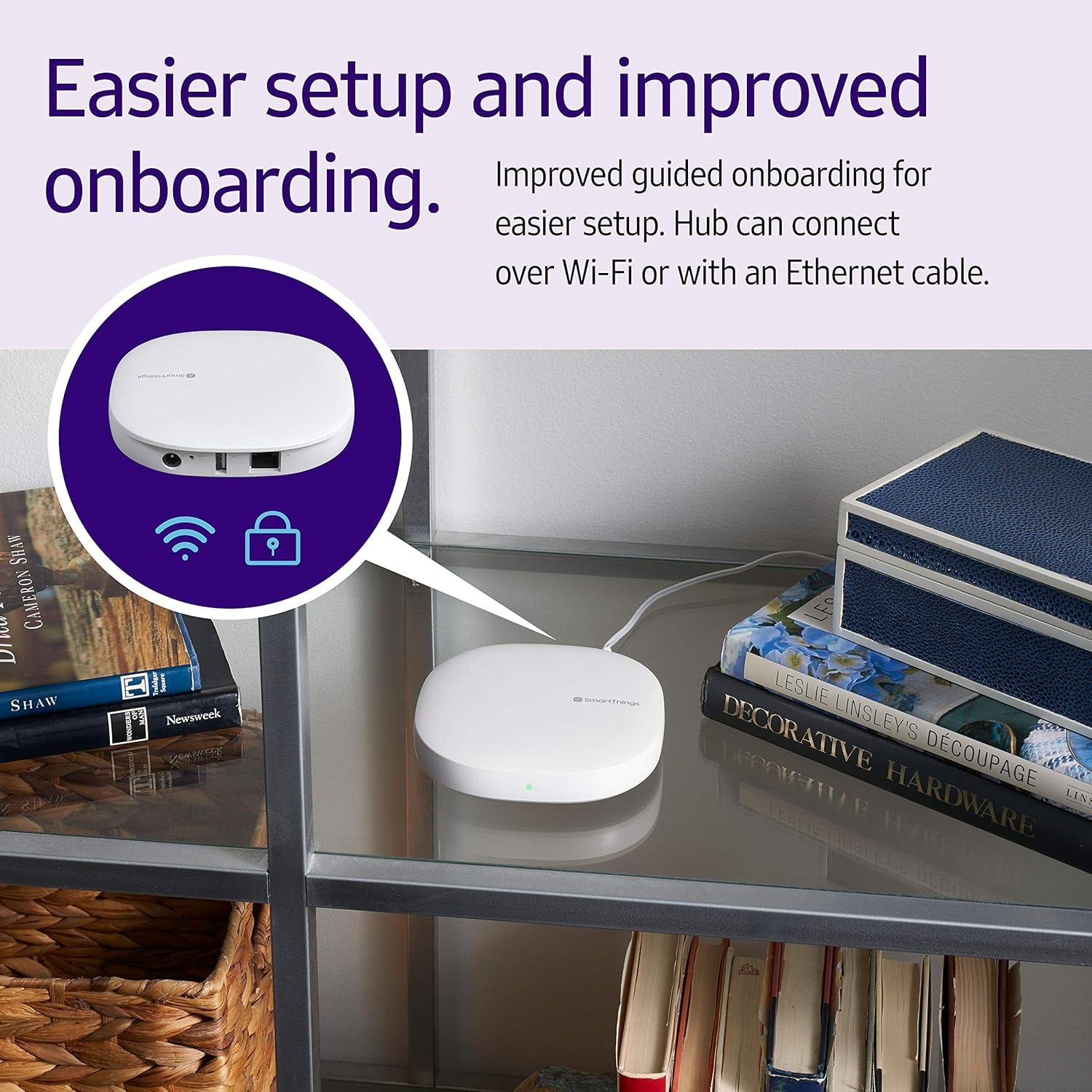 Hub SmartThings Samsung GP-U999SJVLGDA Automatización Hogar