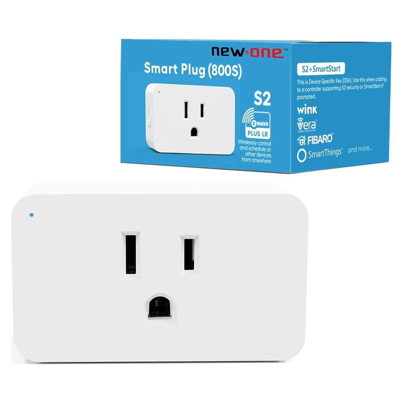 Enchufe Inteligente Z-Wave Nuevo Uno N4011-800, 396m