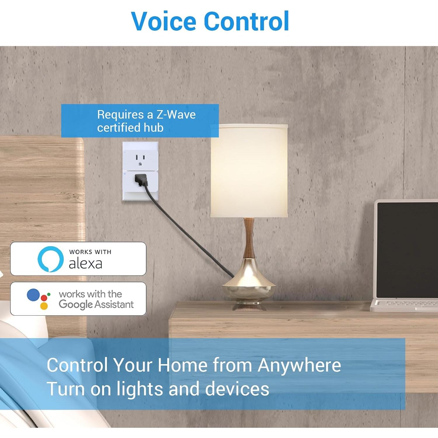 Enchufe Inteligente Z-Wave Nuevo Uno N4011-800, 396m