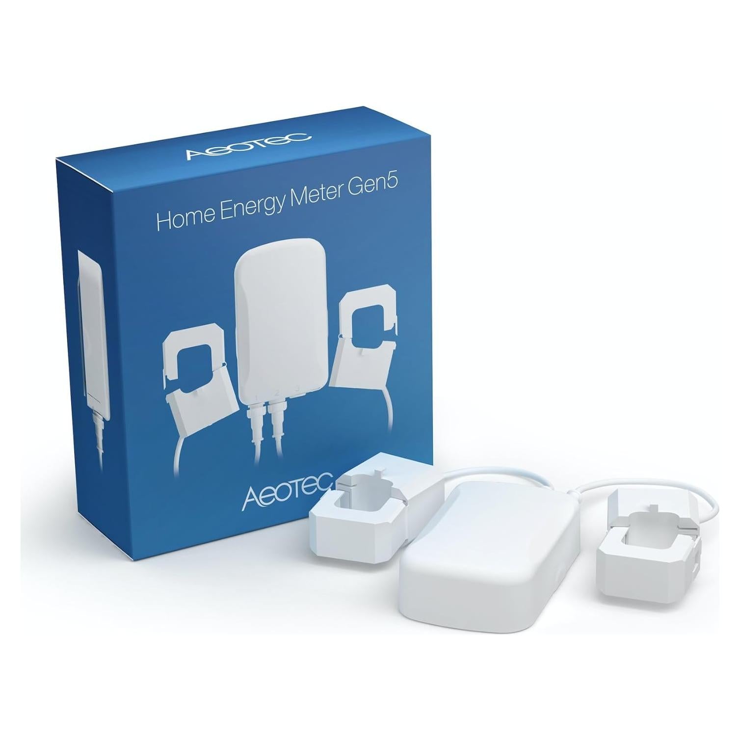 Medidor de Energía Aeotec ZW095 Gen5 Z-Wave Blanco IP46