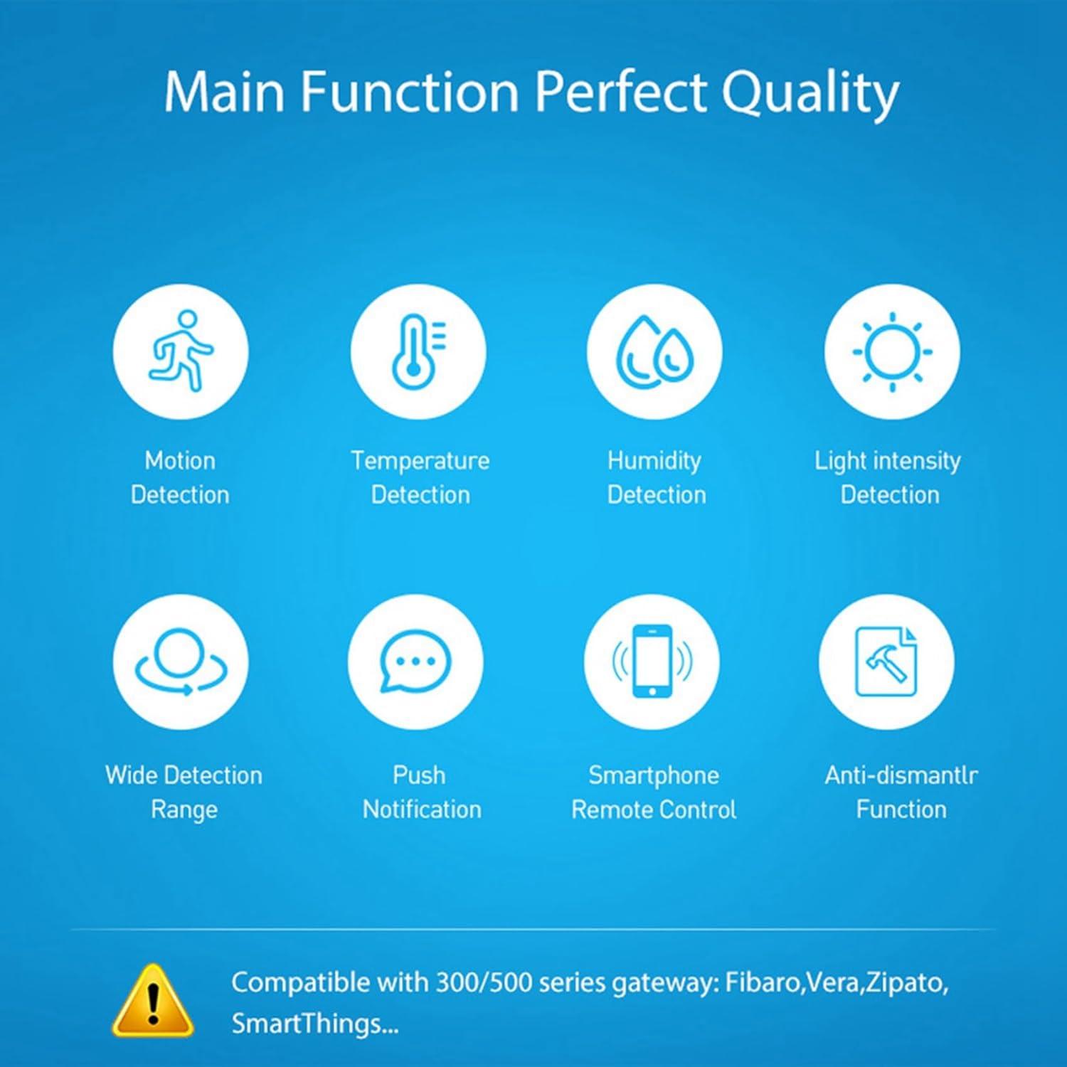 Detector de Movimiento PIR Baglaum 2X Z-Wave Plus 868.4MHz