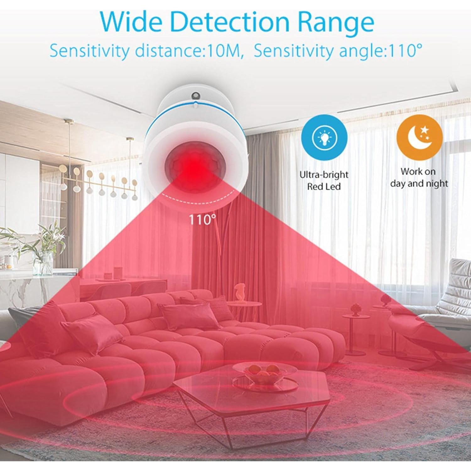 Detector de Movimiento PIR Baglaum 2X Z-Wave Plus 868.4MHz
