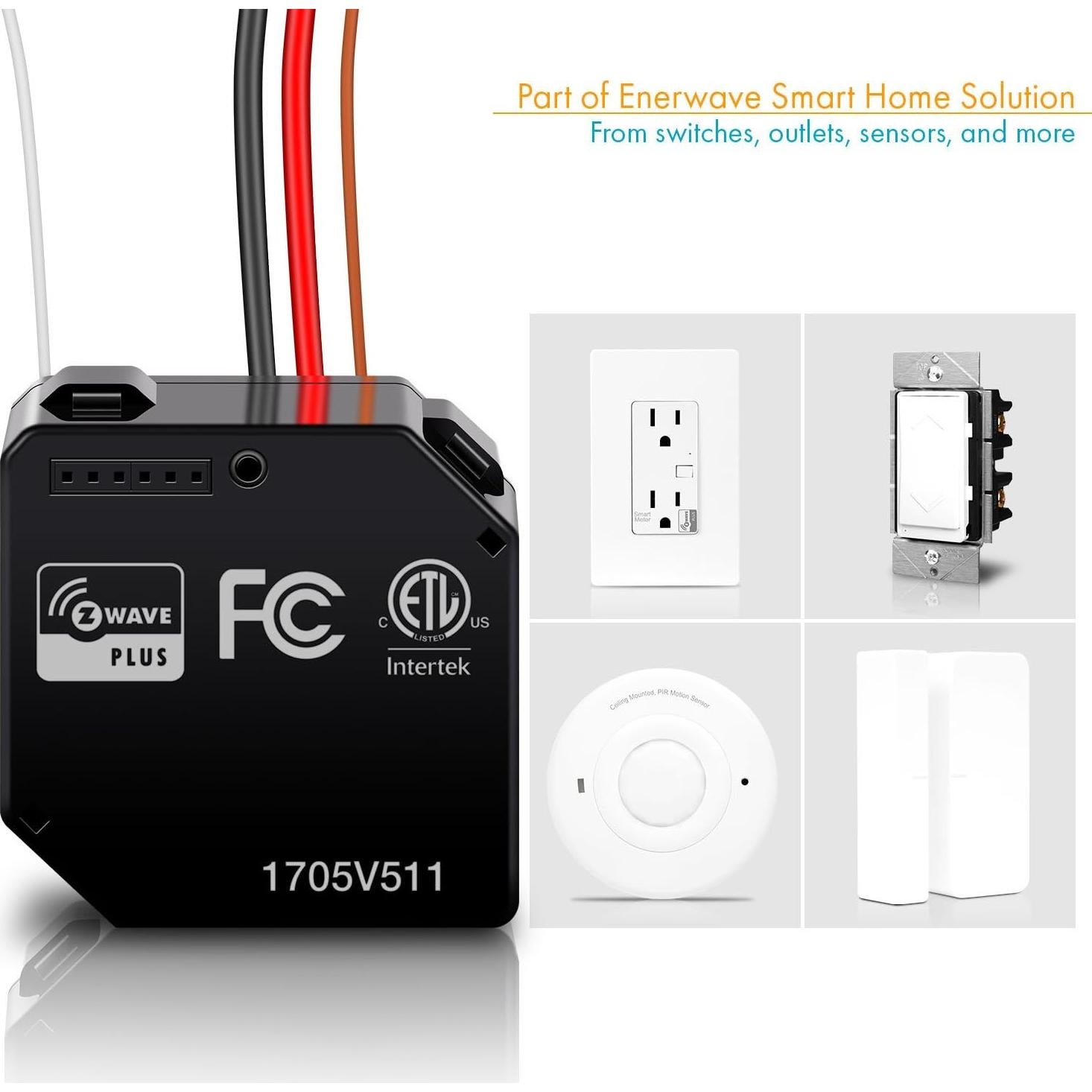 Interruptor Inteligente Z-Wave Enerlites ZWN-RSM1-PLUS 10A