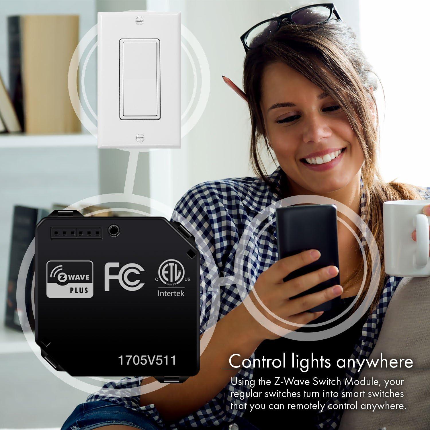 Interruptor Inteligente Z-Wave Enerlites ZWN-RSM1-PLUS 10A