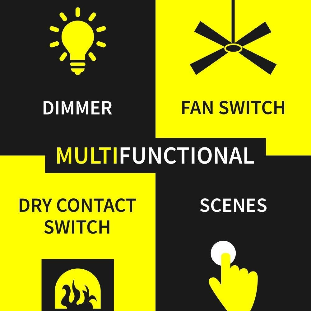 Interruptor Doble Z-Wave Zooz ZEN30 800LR Blanco 75W LED