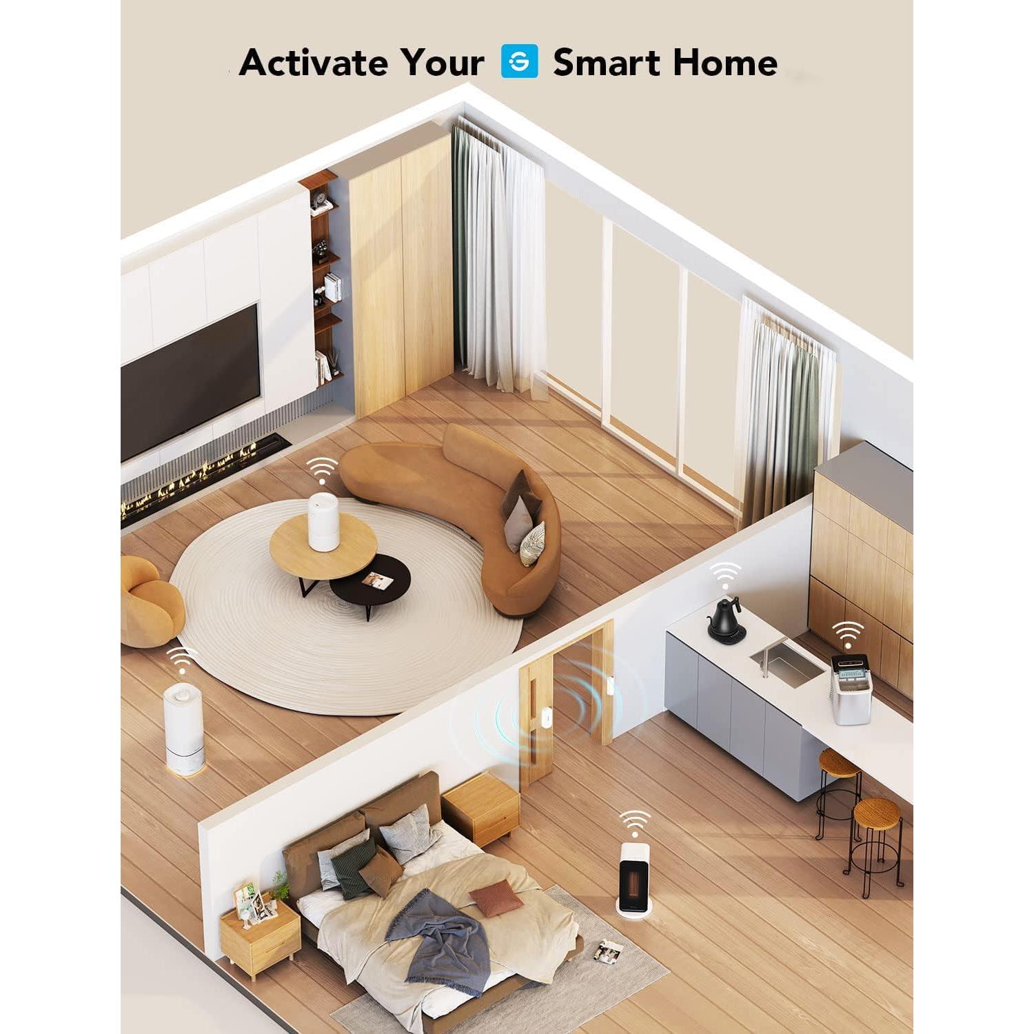 Sensor de Puerta y Ventana GoveeLife H5123101 Inalámbrico