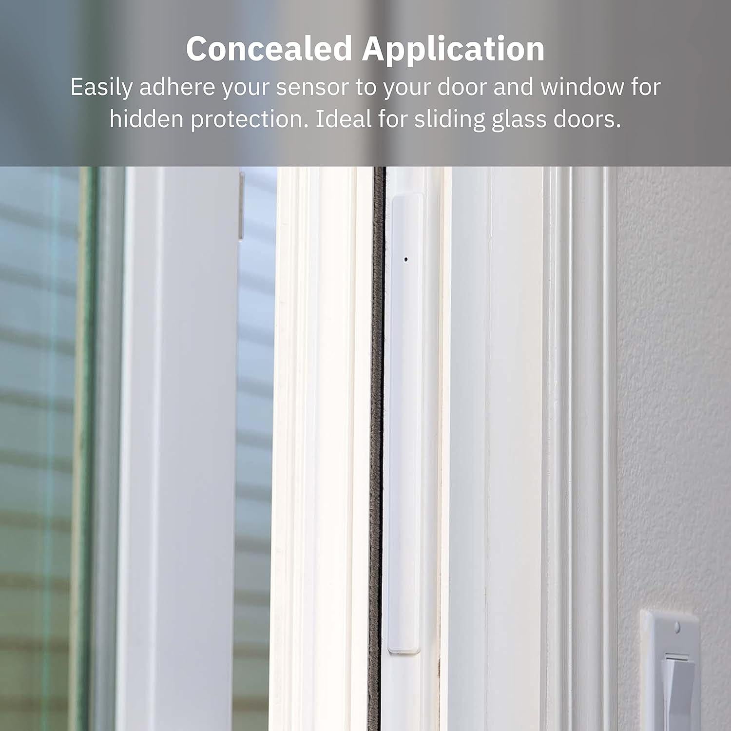 Sensor de Puerta/Ventana Abode Slim Strip Blanco - Inalámbrico