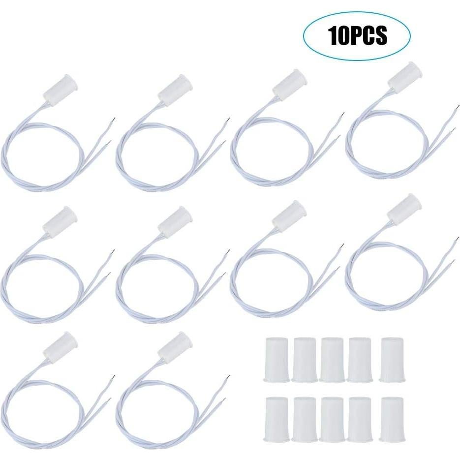 Sensor Magnético de Puerta Sonew 10 Piezas Cableado ABS