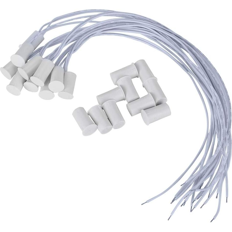 Sensor Magnético de Puerta Sonew 10 Piezas Cableado ABS