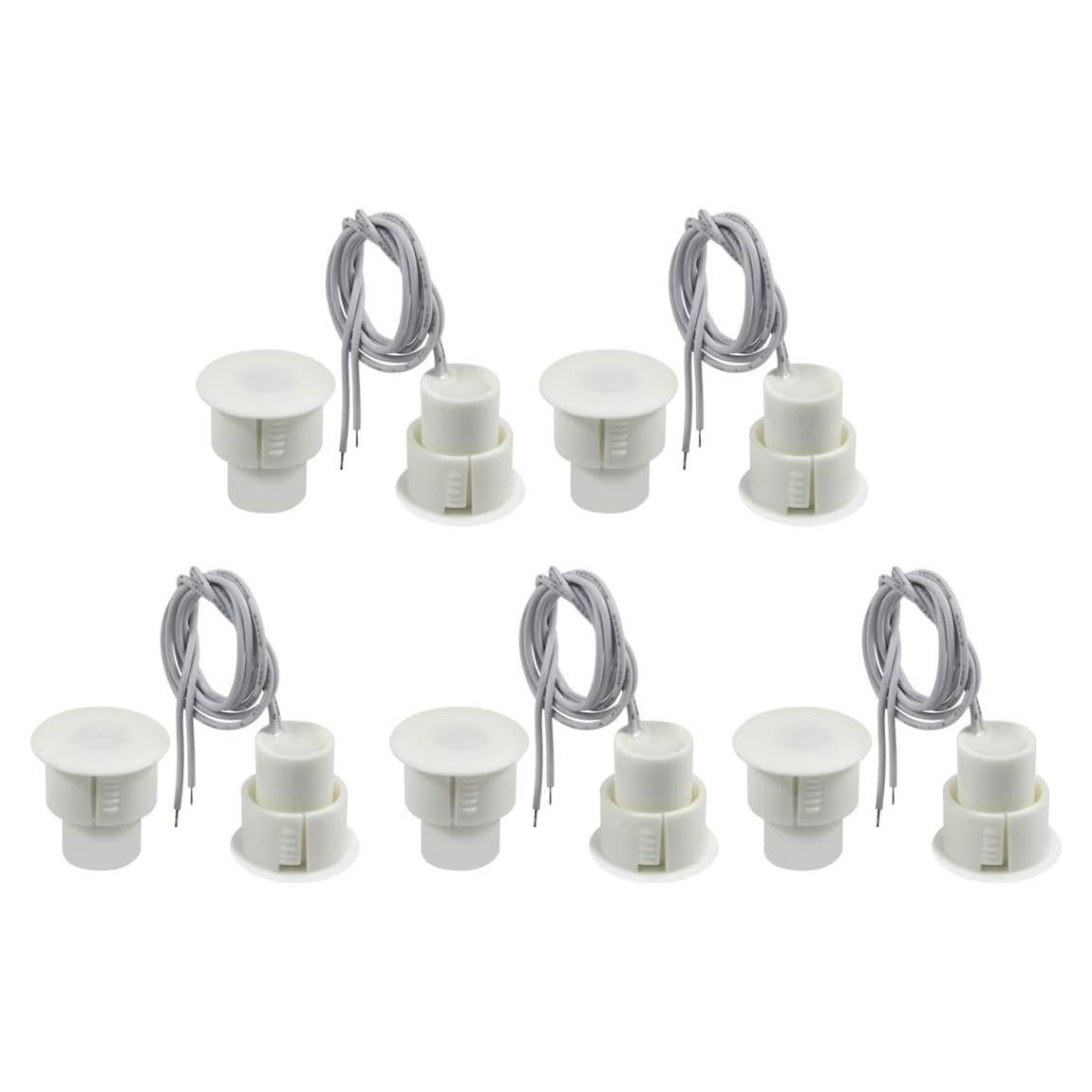 Sensores de Alarma de Seguridad NC BNYZWOT 5pcs Blancos