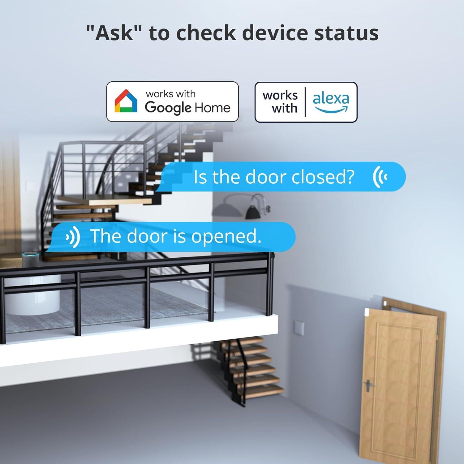 Sensor Inalámbrico de Puerta y Ventana SONOFF DW2 Wi-Fi