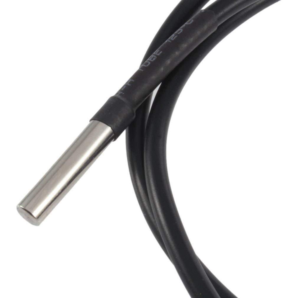 Sensor de Temperatura DS18B20 HiLetgo 5 Piezas 1M Acero Inoxidable