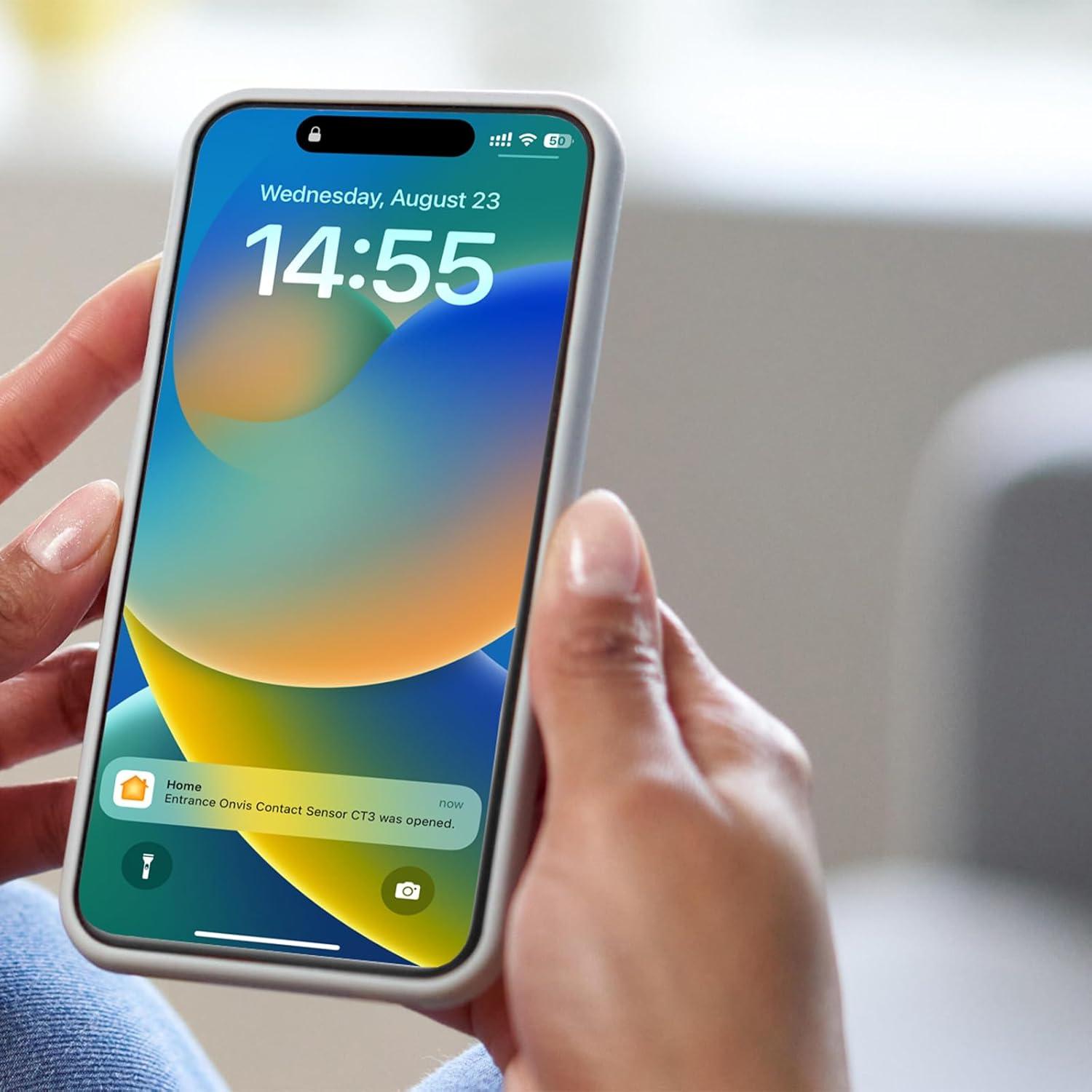 Sensor de Contacto Inalámbrico Onvis para Puertas y Ventanas