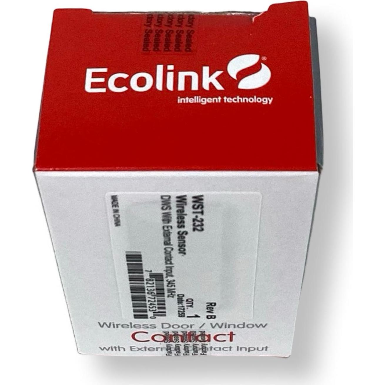 Sensor Inalámbrico de Puerta y Ventana Ecolink WST-232