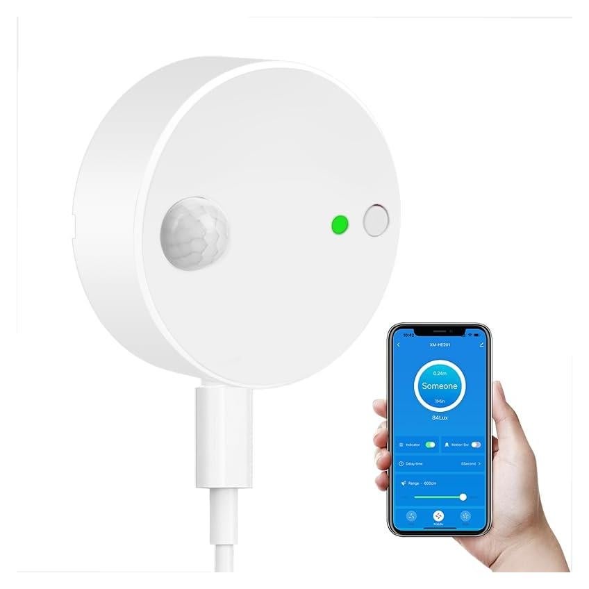 Sensor de Movimiento Humano XiuMii HE201, Control App Tuya