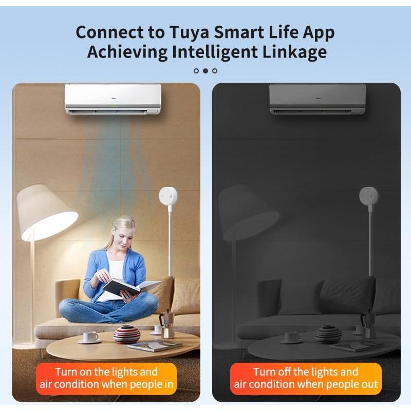 Sensor de Movimiento Humano XiuMii HE201, Control App Tuya