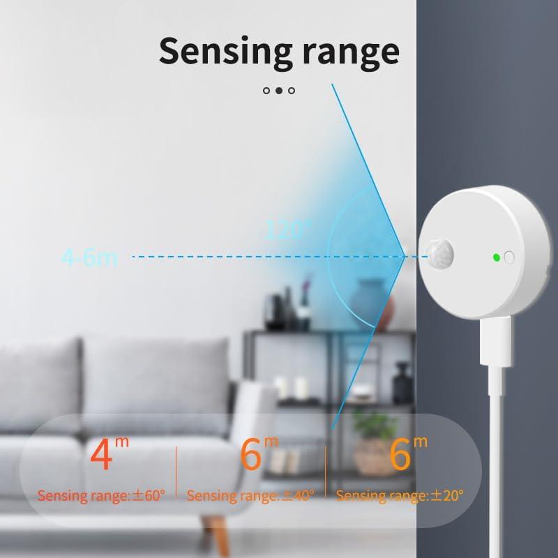 Sensor de Movimiento Humano XiuMii HE201, Control App Tuya