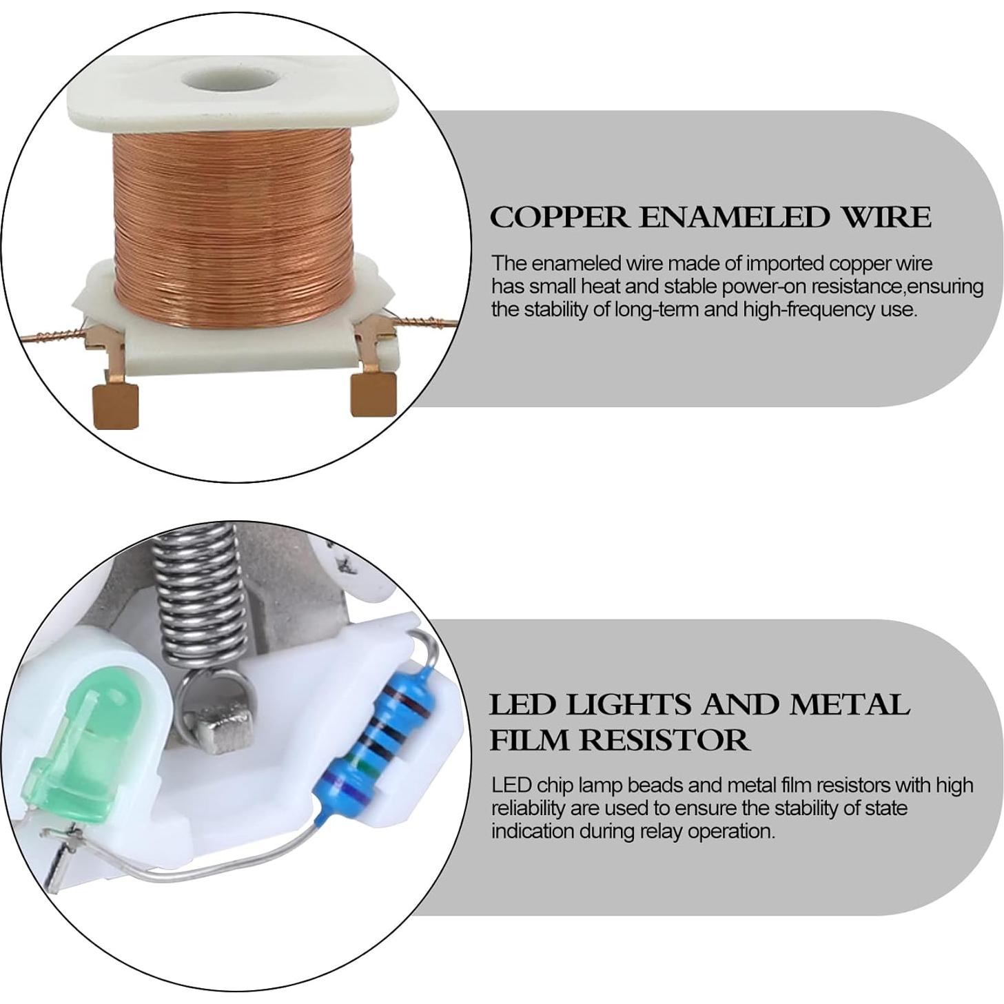 Relé Electromagnético 8 Pines 10A 110V YYUAN - 2PCS