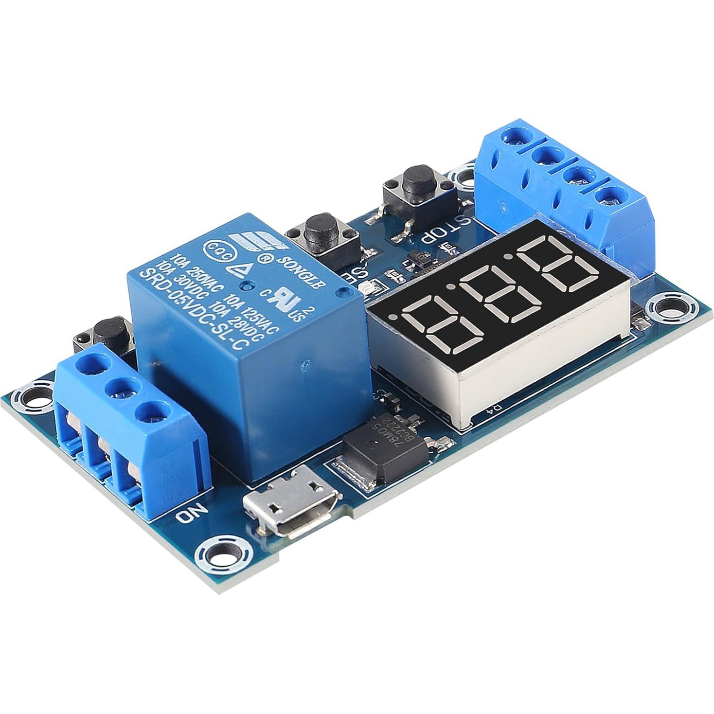 Módulo de Relé Temporizador Programable D-FLIFE DC 6-30V