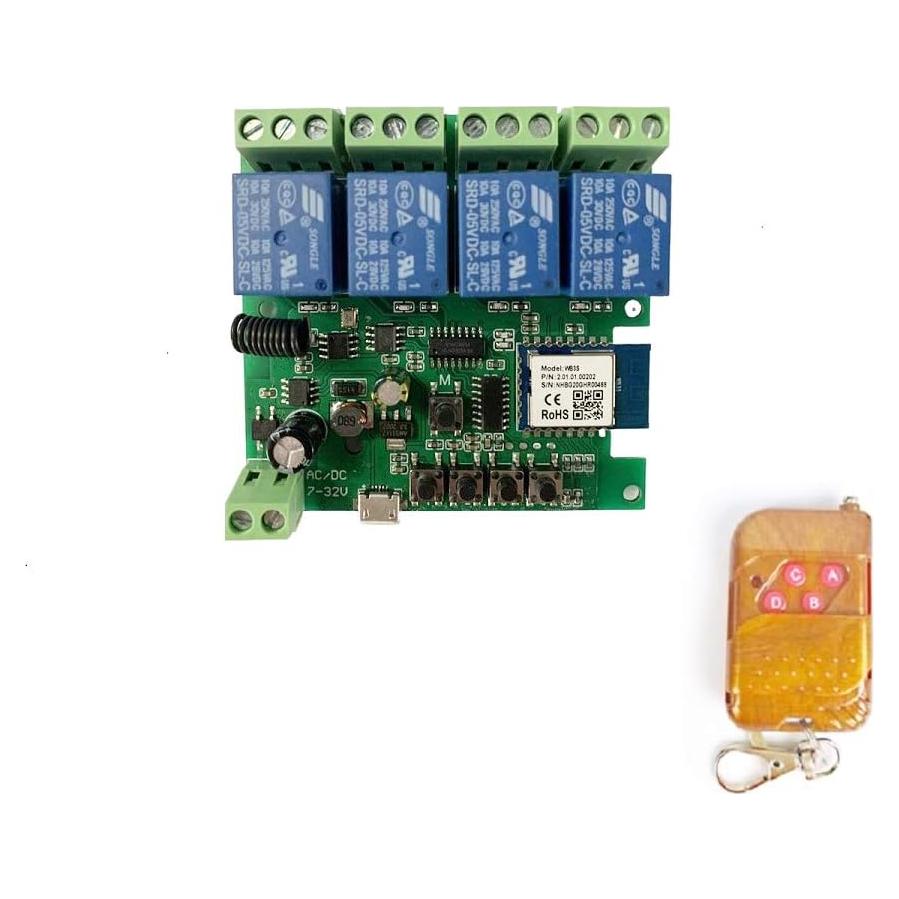 Interruptor Inteligente WIFI MHCOZY 10A Control Remoto Voz