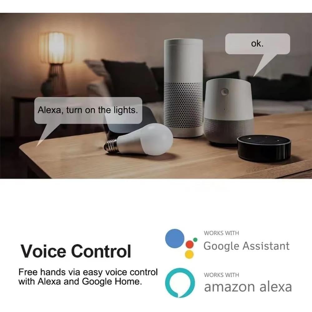 Interruptor Inteligente ZigBee 4 Canales YXMAN, Control por Voz