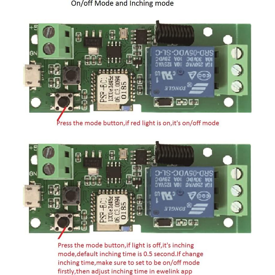 Interruptor Inteligente Inalámbrico WiFi Mic Technology 5V