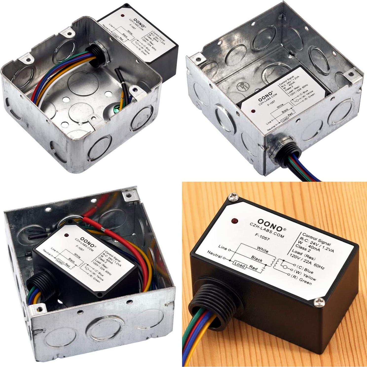 Relé de Calefacción Eléctrico OONO F-1057 24V Transformador