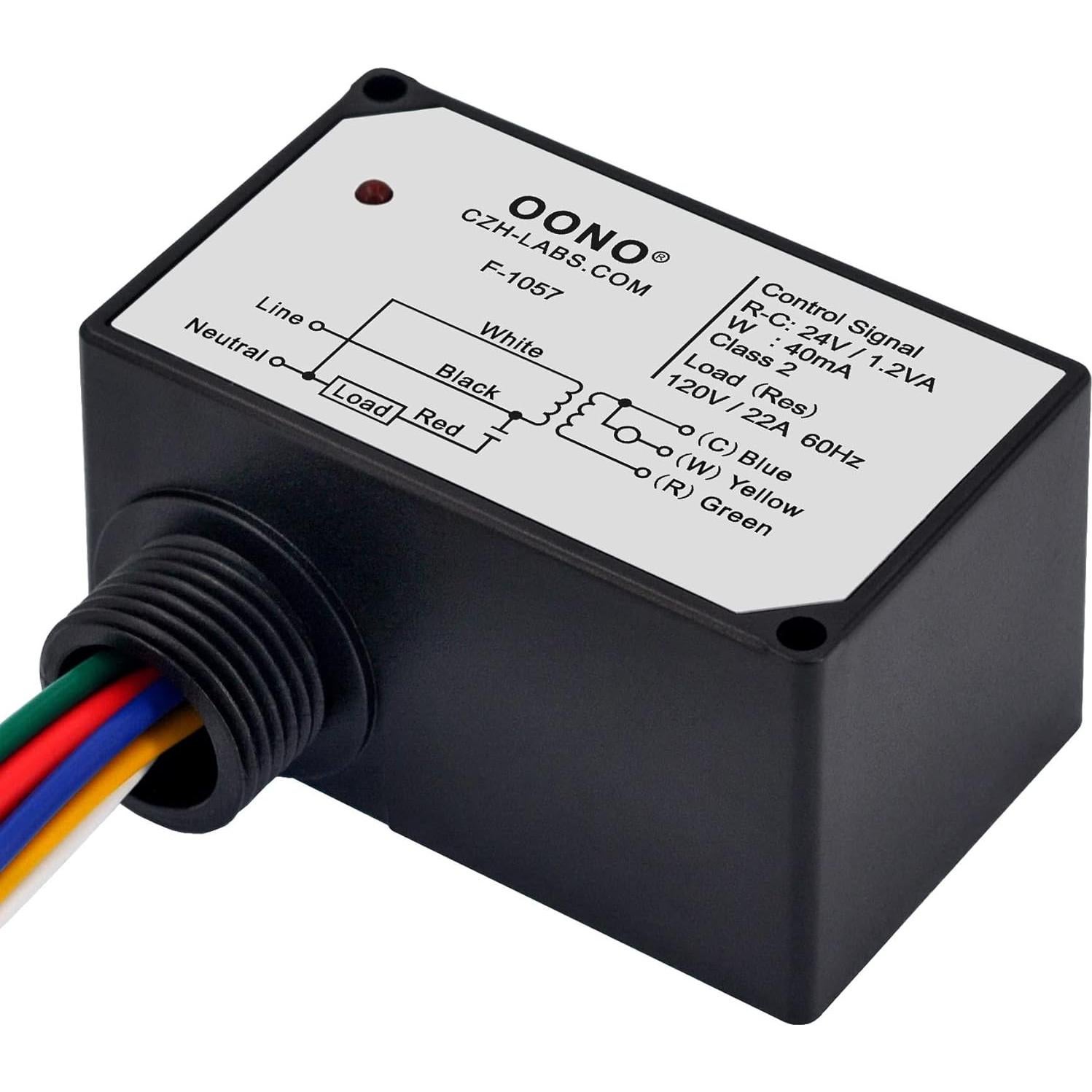 Relé de Calefacción Eléctrico OONO F-1057 24V Transformador